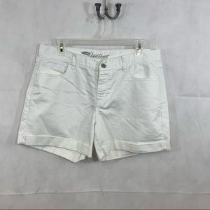 Old Navy The SweetHeart cuffed shorts, Size 12